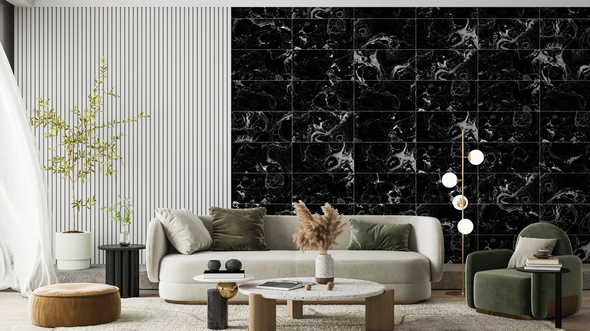 Black Coal 12x24 High Glossy