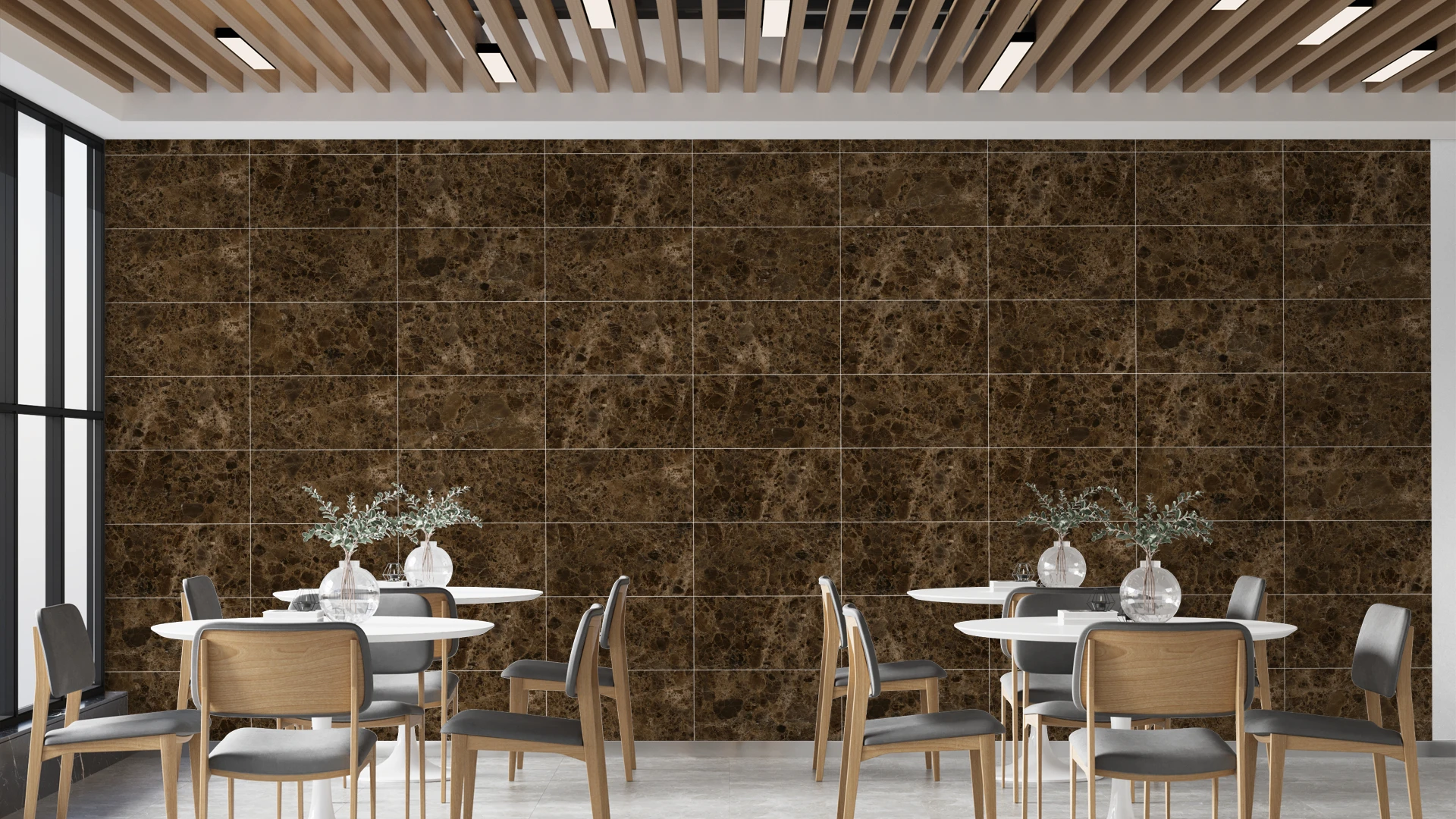 Emperador Choco 12x24 Matt