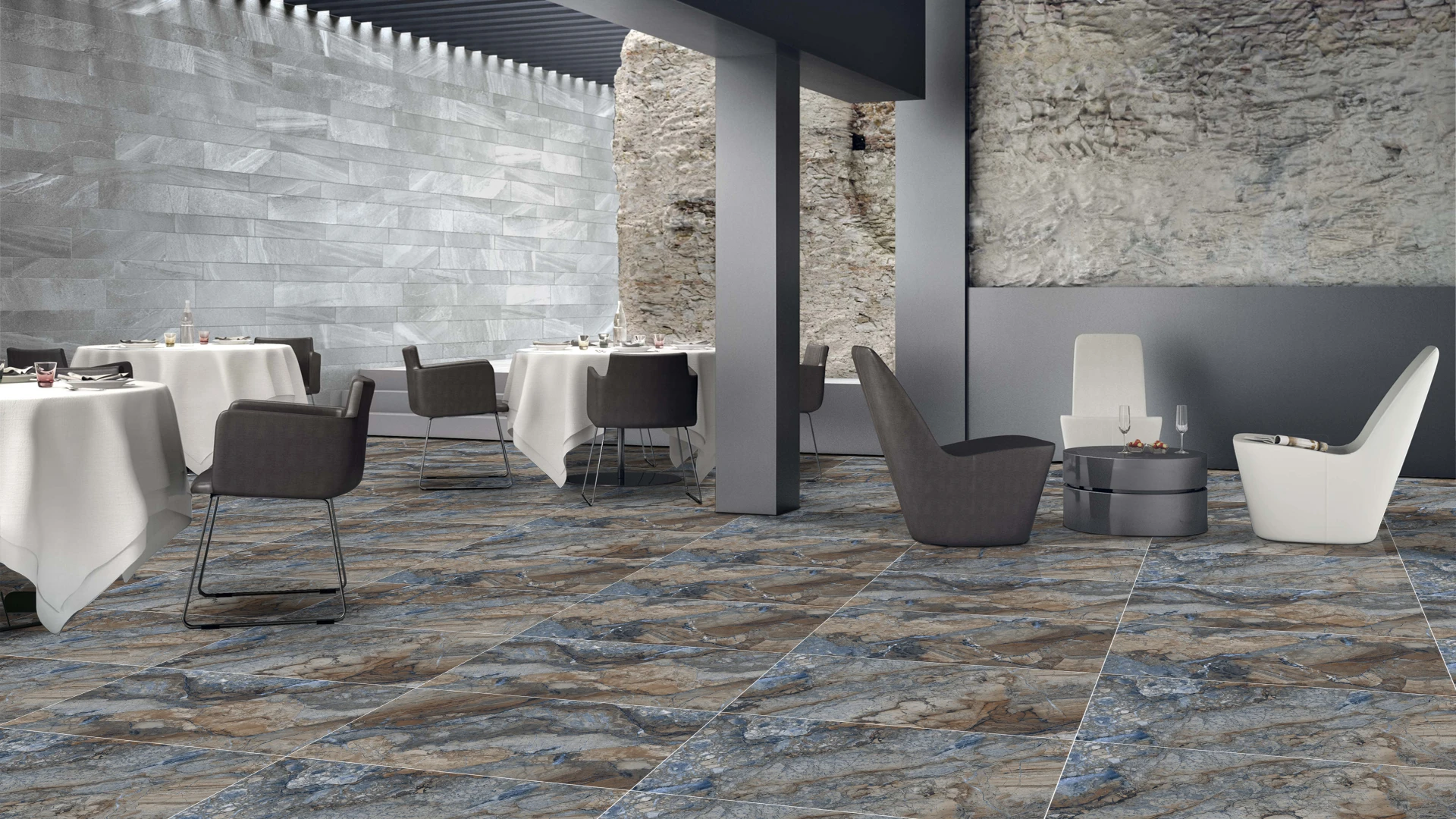Gem Blue 24x48 Glossy