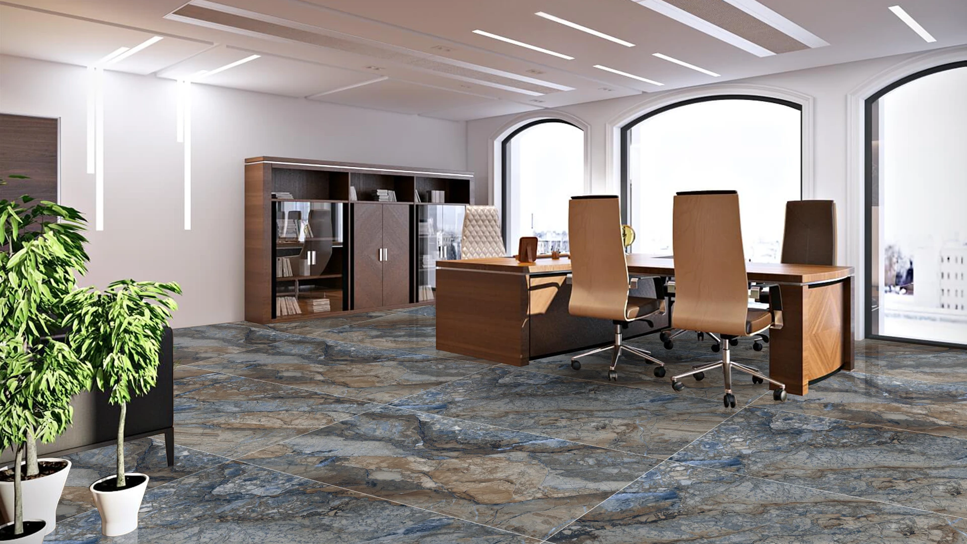 Gem Blue 24x48 Matt
