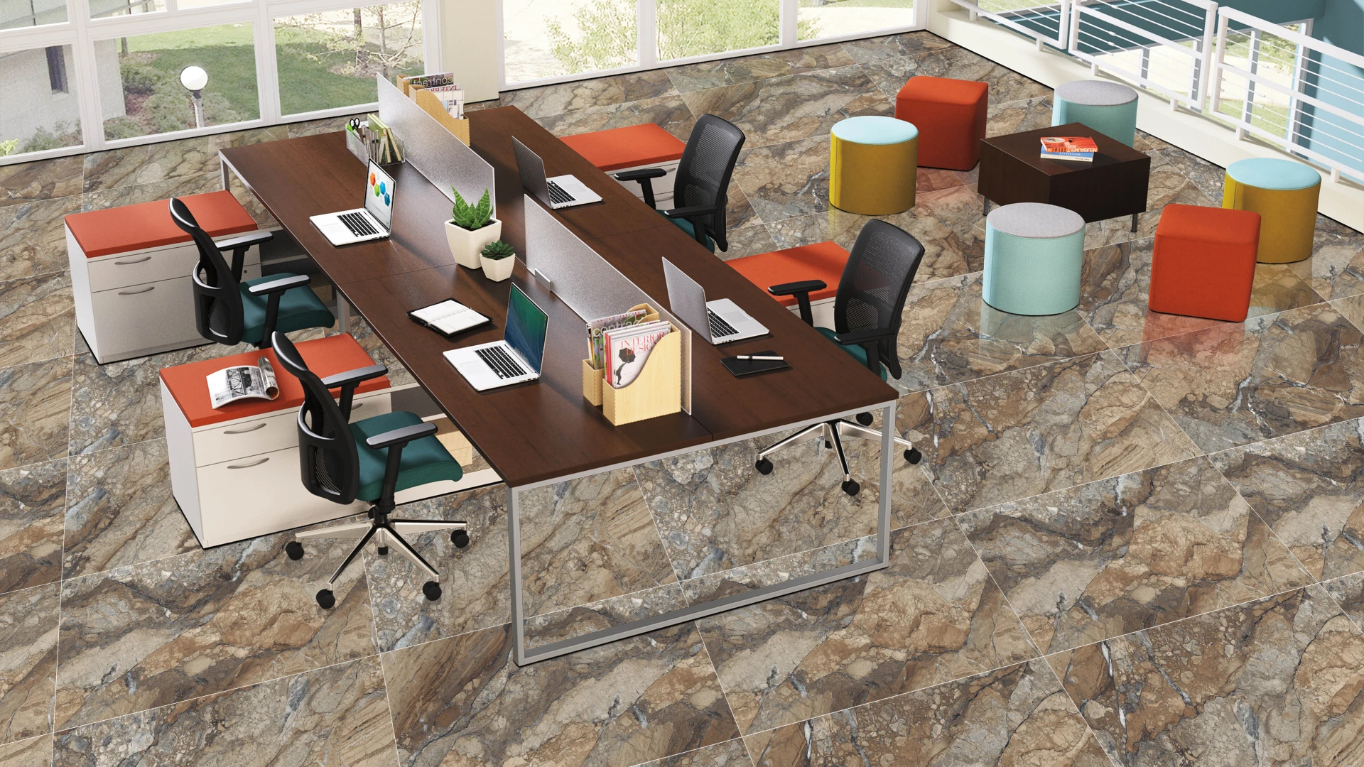 Gem Brown 24x48 Glossy