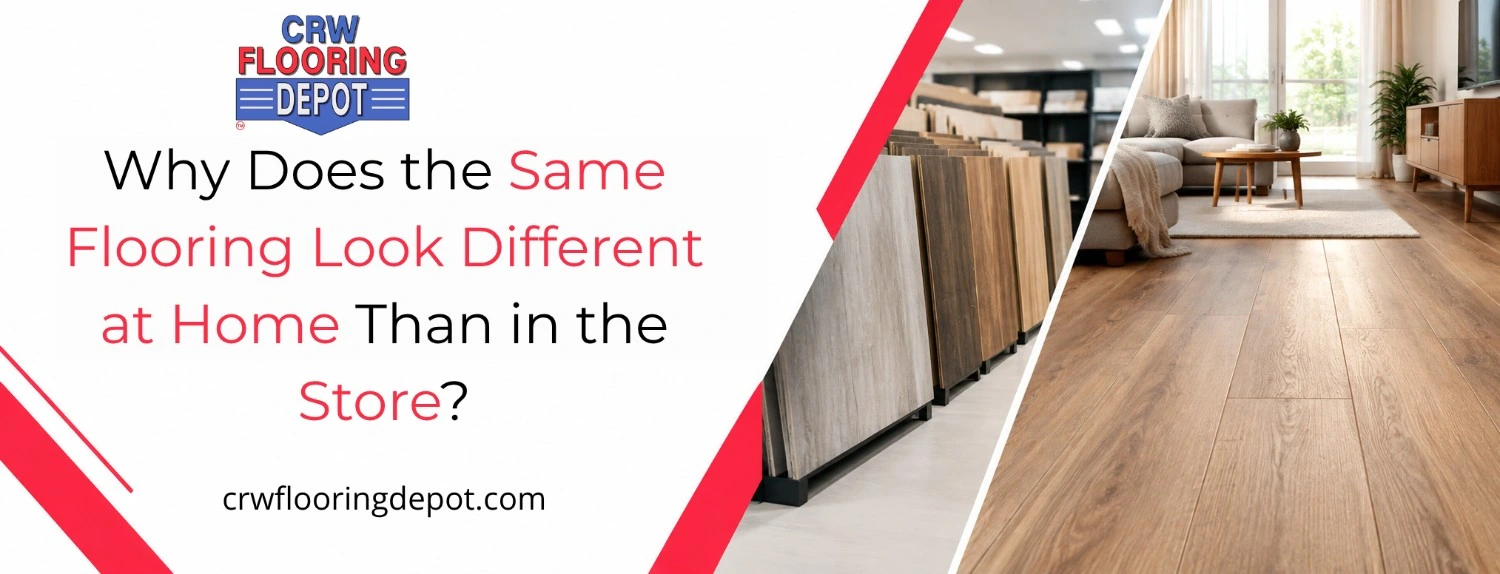 Why Does The Same Flooring Look Different At Home Than In The Store