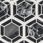 Urban Tapestry Hexagon Mosaic Tile